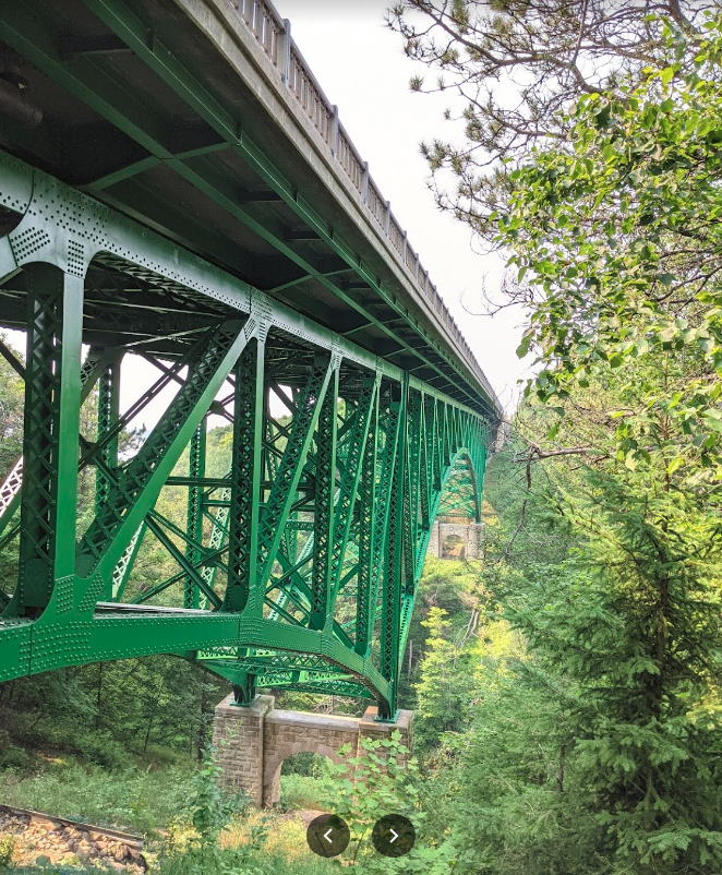 Cut River Bridge - 2022 Photos From Website (newer photo)